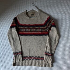 O’Hanlon Mills Vintage Brown Sweater